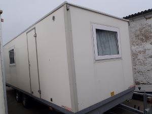 Beboelsesvogn med køkken og bad, 4per.